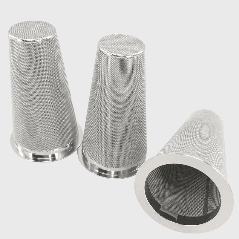 Sintered Mesh Cone Filter for Gas Filtration