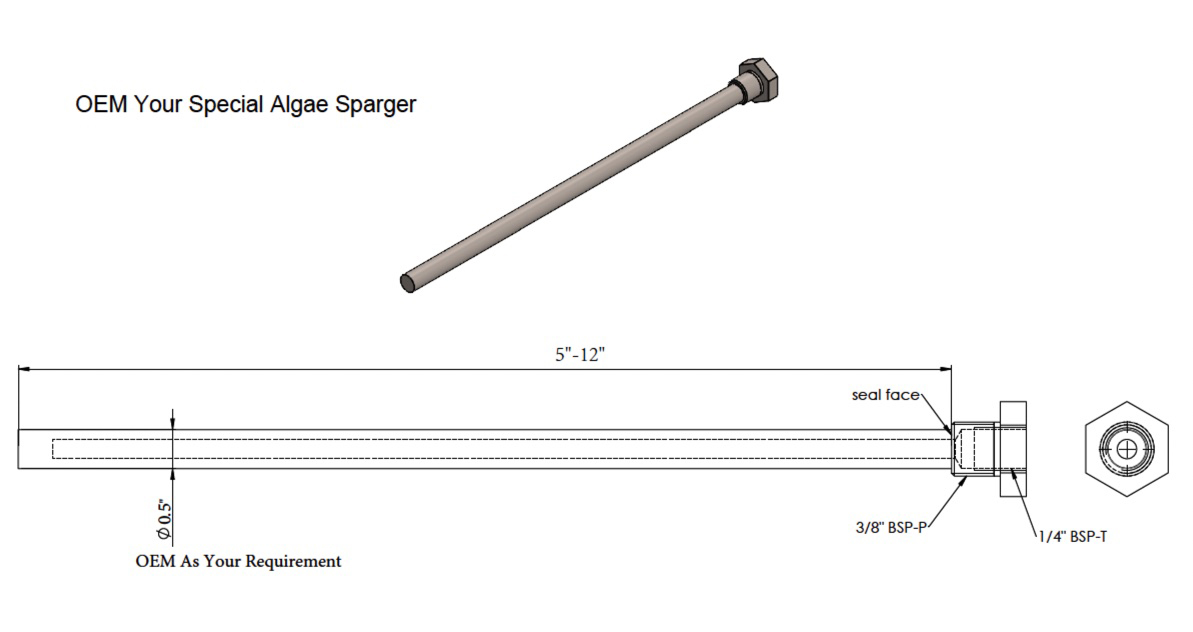 OEM-Your-Algae Sparger