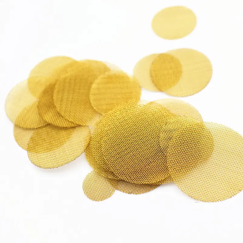 SAIFILTER Brass mesh filter discs