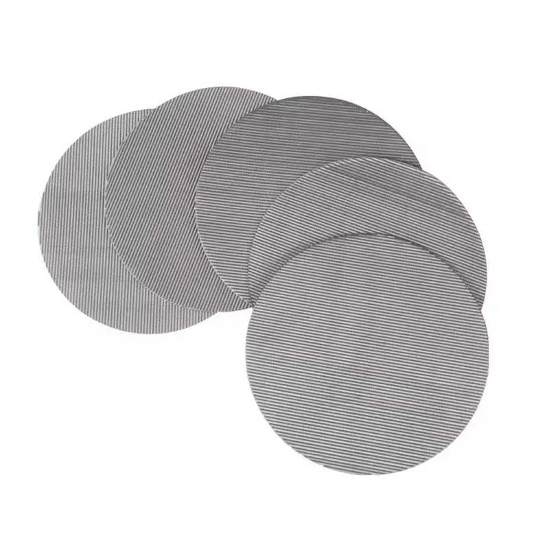 SAIFILTER Dutch weave stainless steel mesh filter discs