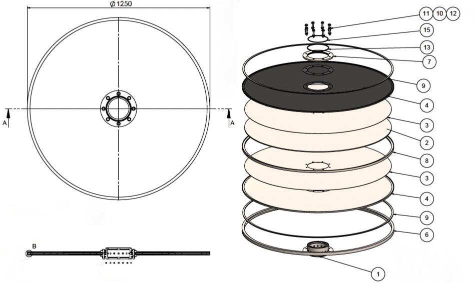 SAIFILTER leaf disc filter