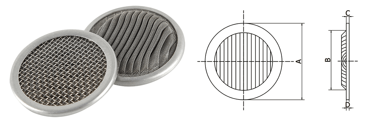 SAIFILTER pleated-filter-disc-plain