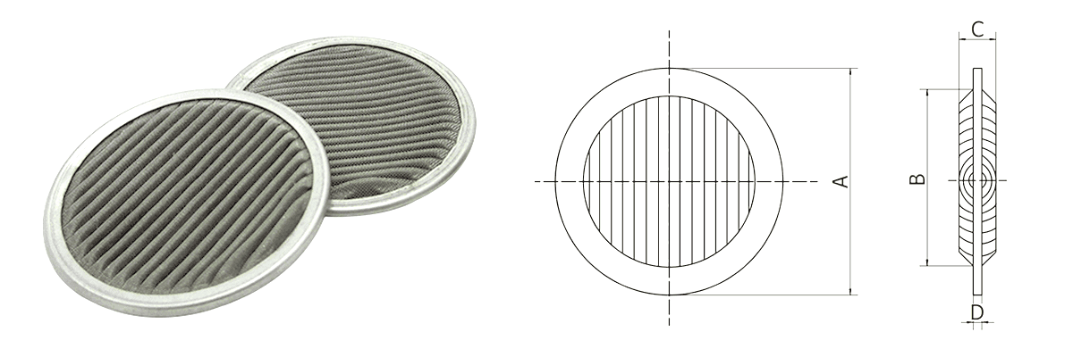 SAIFILTER pleated-filter-disc-pleated