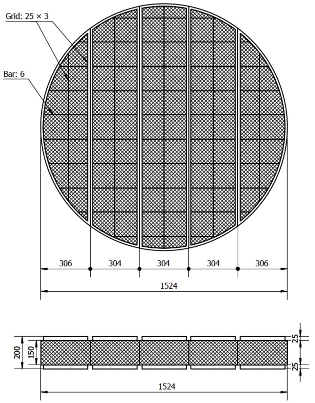 SAIFILTER Size of Demister Filter